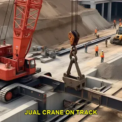 jual crane on track